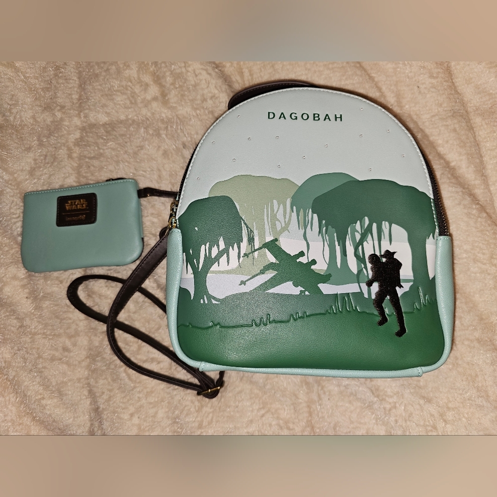 Limited Edition Star Wars Dagobah Loungefly Mini Backpack *price is FIRM*